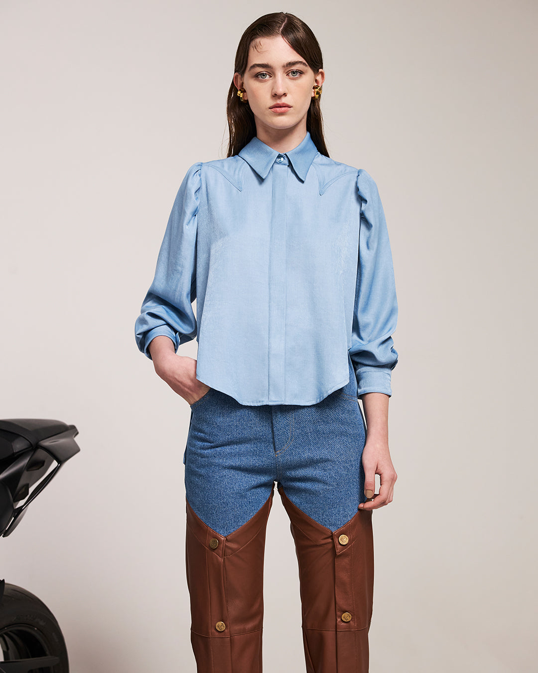 Pitao Sky Blue Shirt