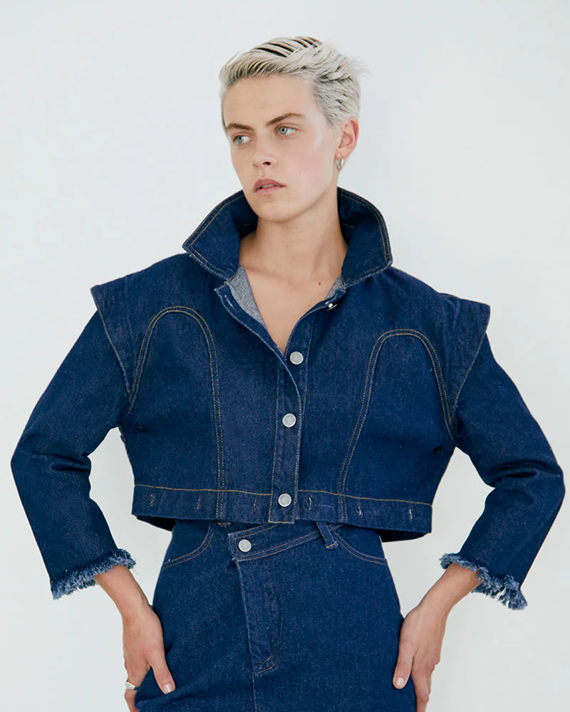 Petit Joe Dark Blue Denim Jacket