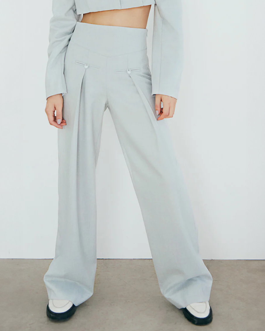 Paul Light Mint Trousers