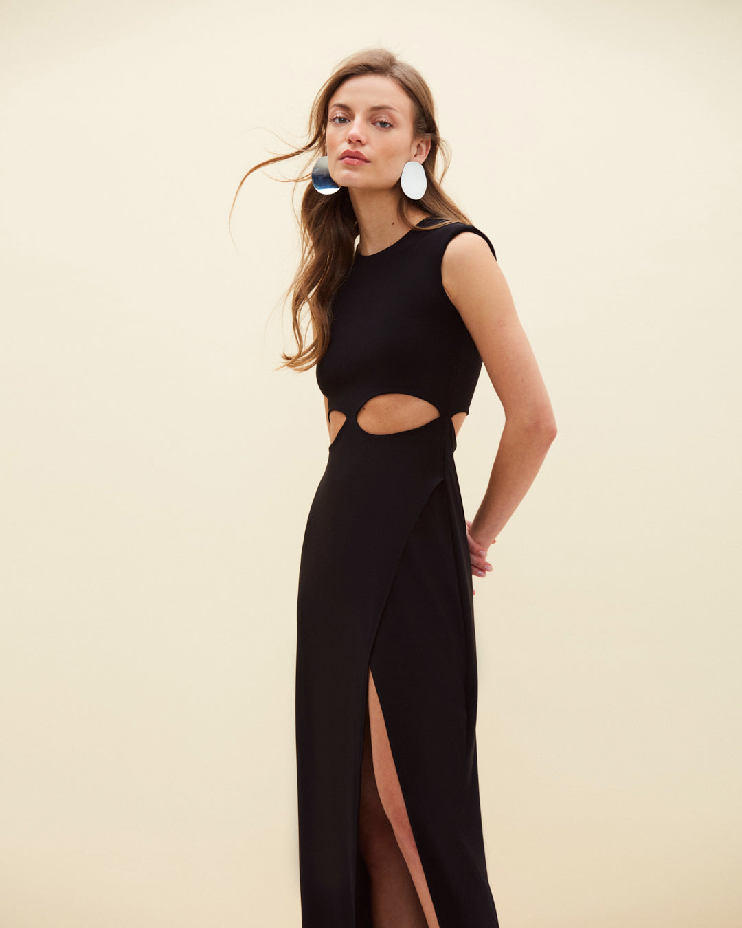 IMMEDIATE DELIVERY - Soleil Black Dress