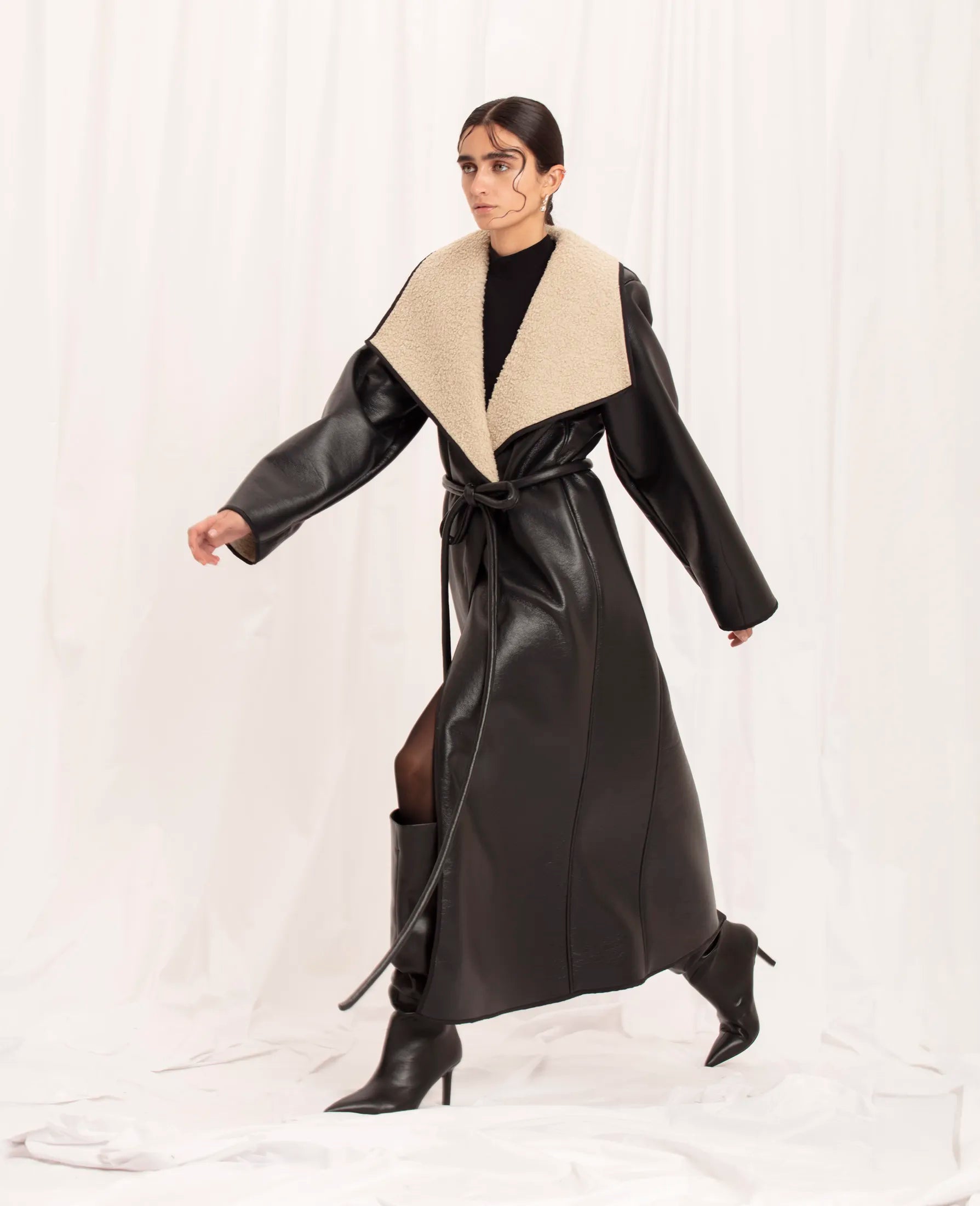 IMMEDIATE DELIVERY Malena Coat / Black