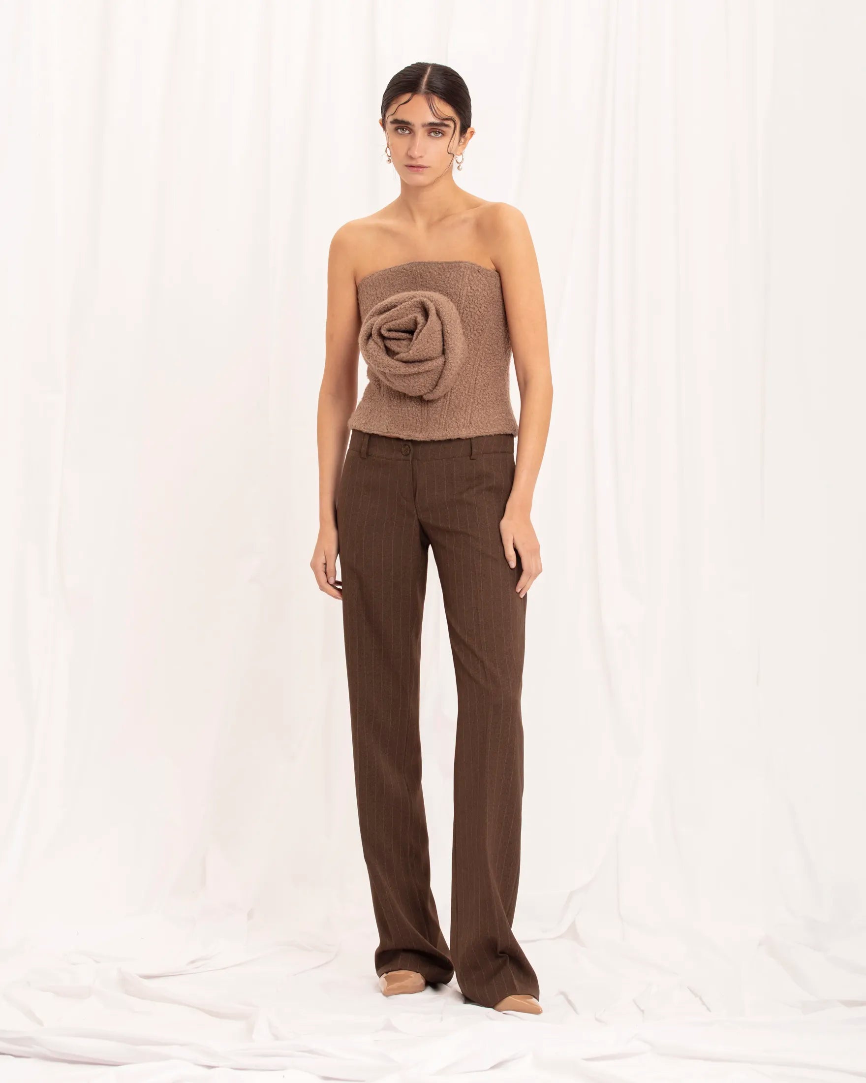 IMMEDIATE DELIVERY / Patrizia Chocolat Trousers