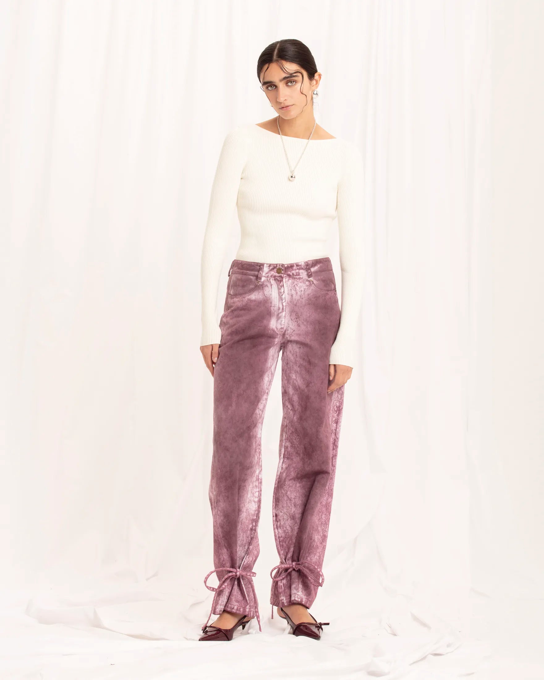 IMMEDIATE DELIVERY / Coppola Mauve Jeans