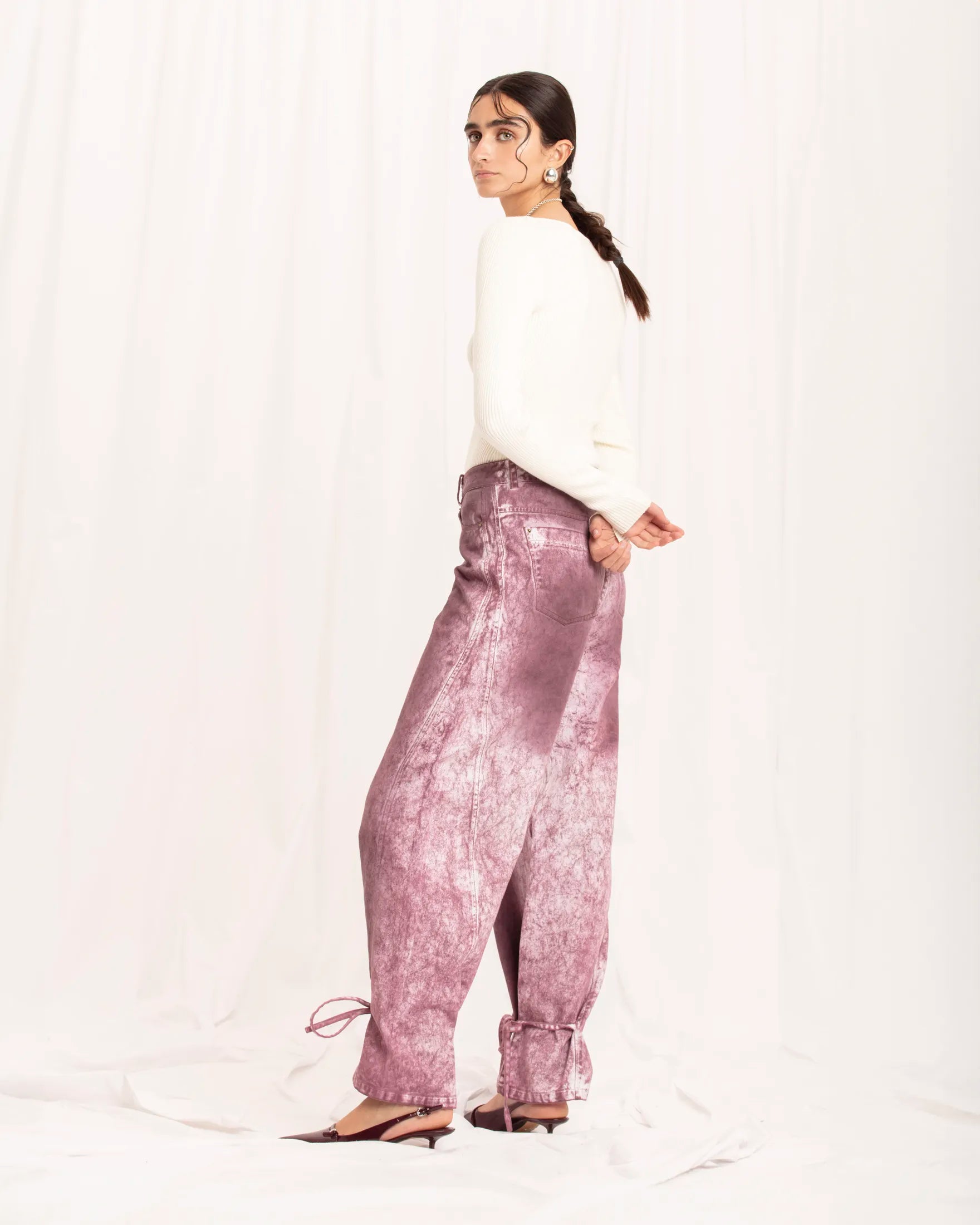 IMMEDIATE DELIVERY / Coppola Mauve Jeans