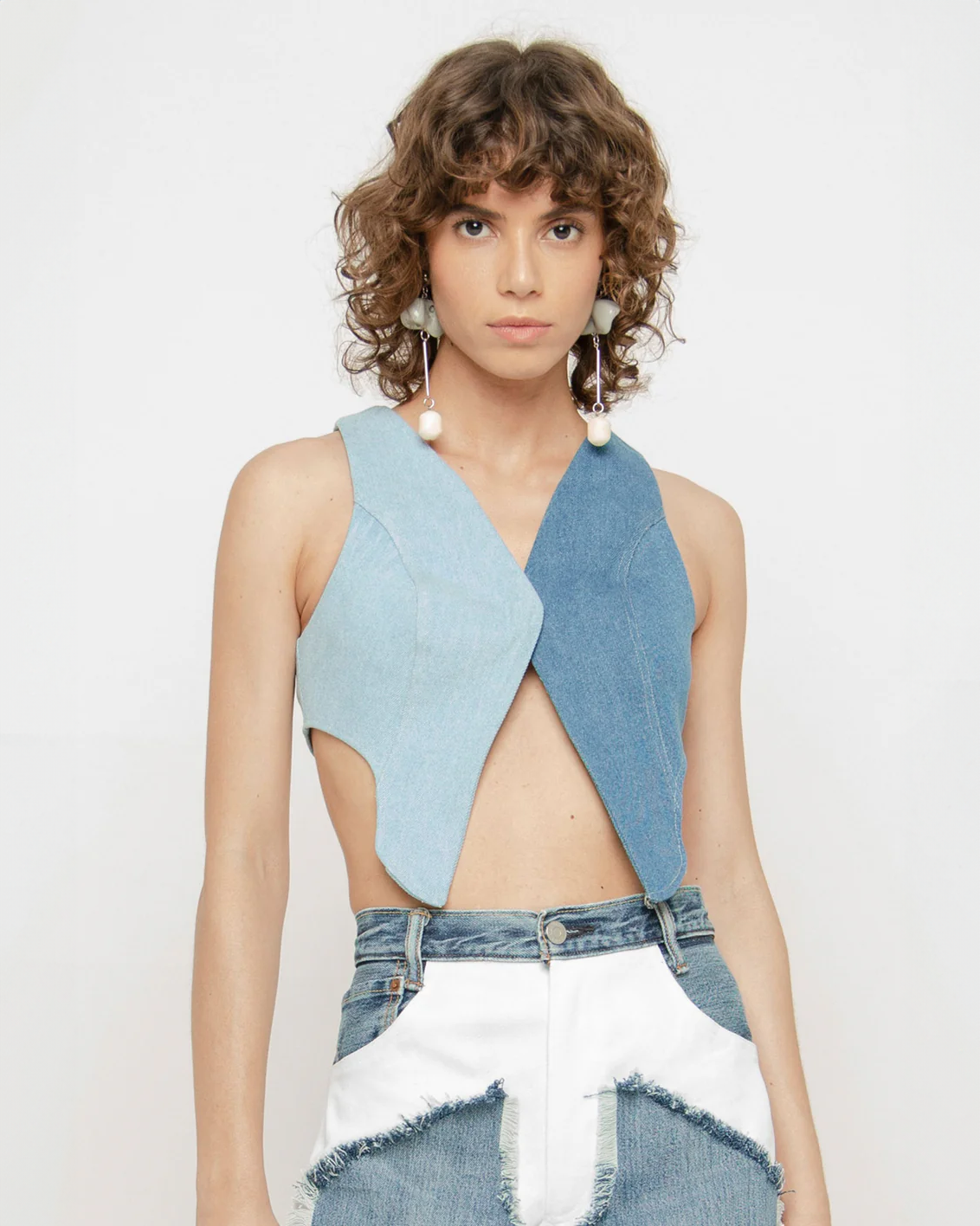 Old Fashion Patchwork Top