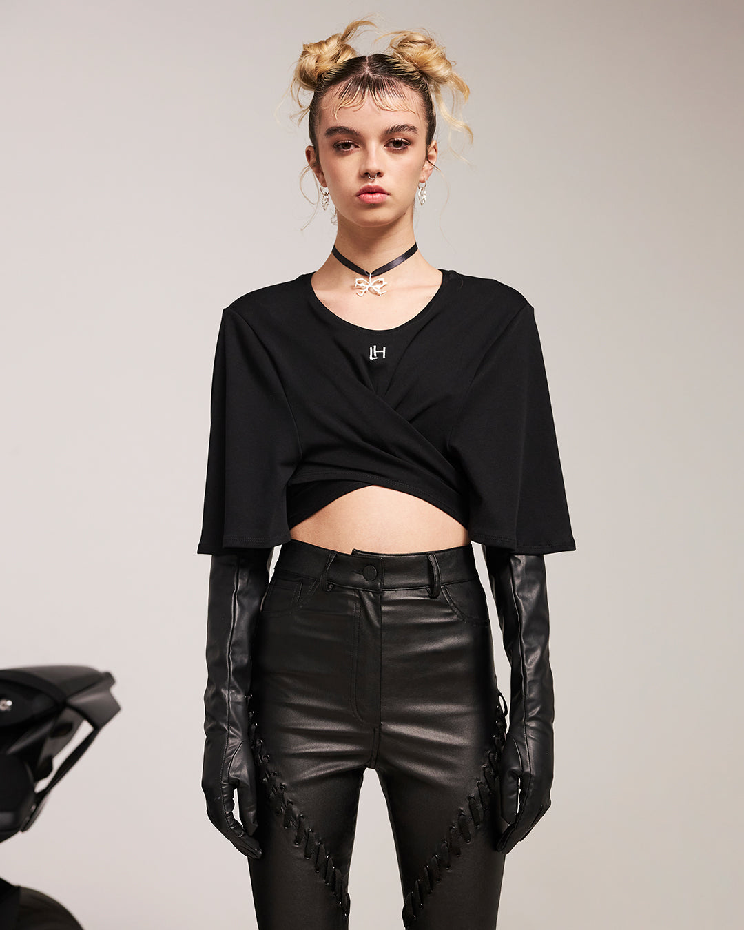 Black Maiten Trousers