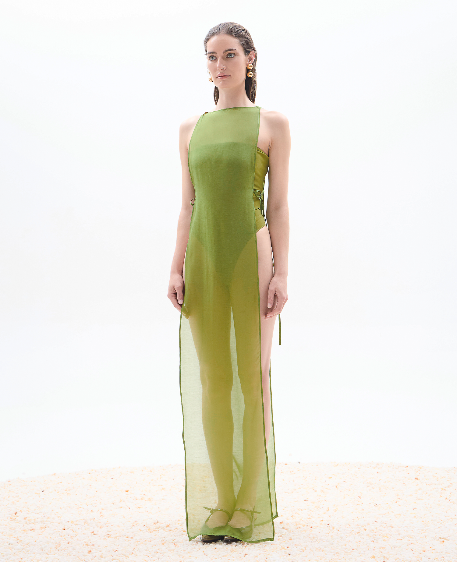 Petunia - Pistacchio Green Top