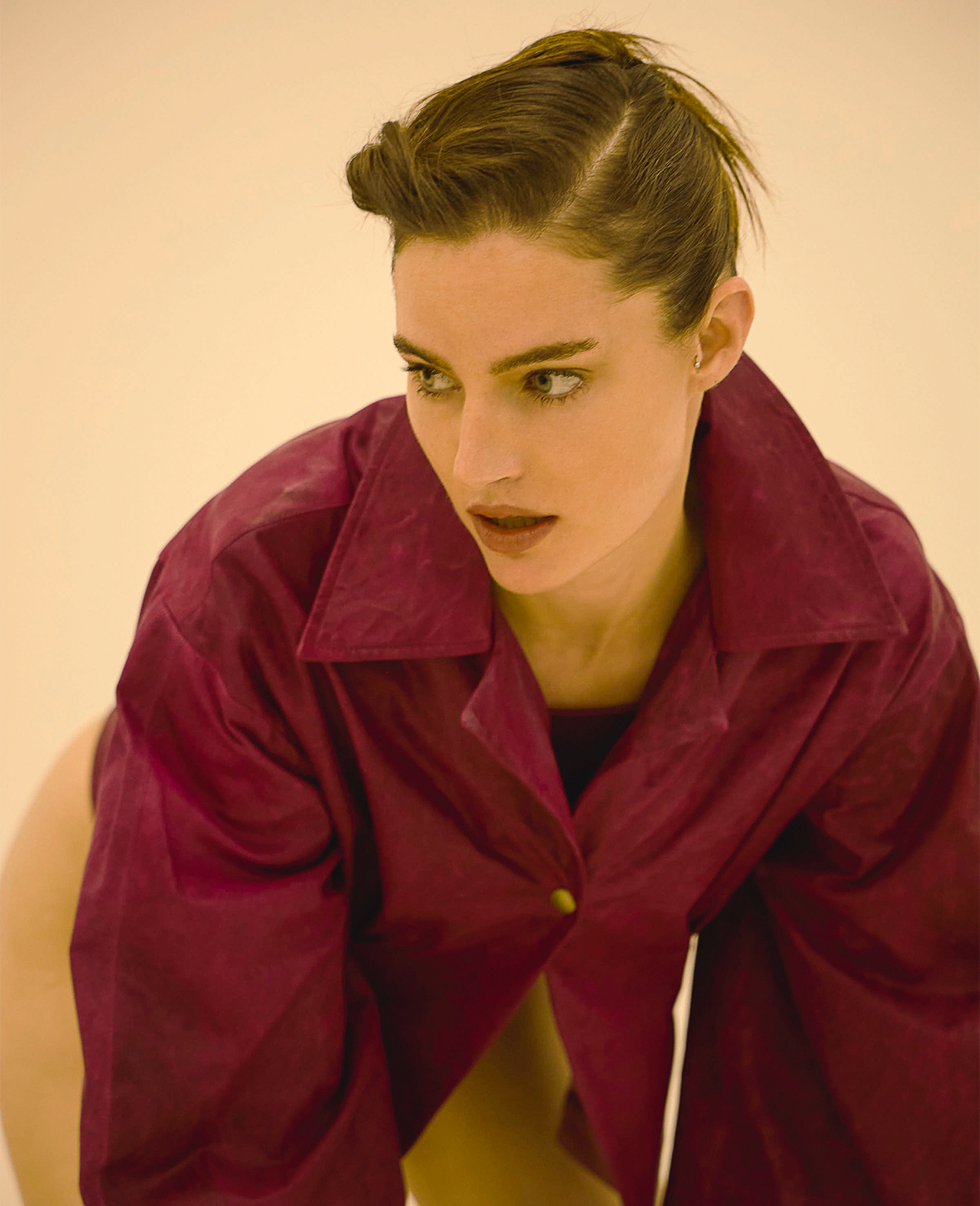 PRE-ORDER Bomber Tineo - Burgundy