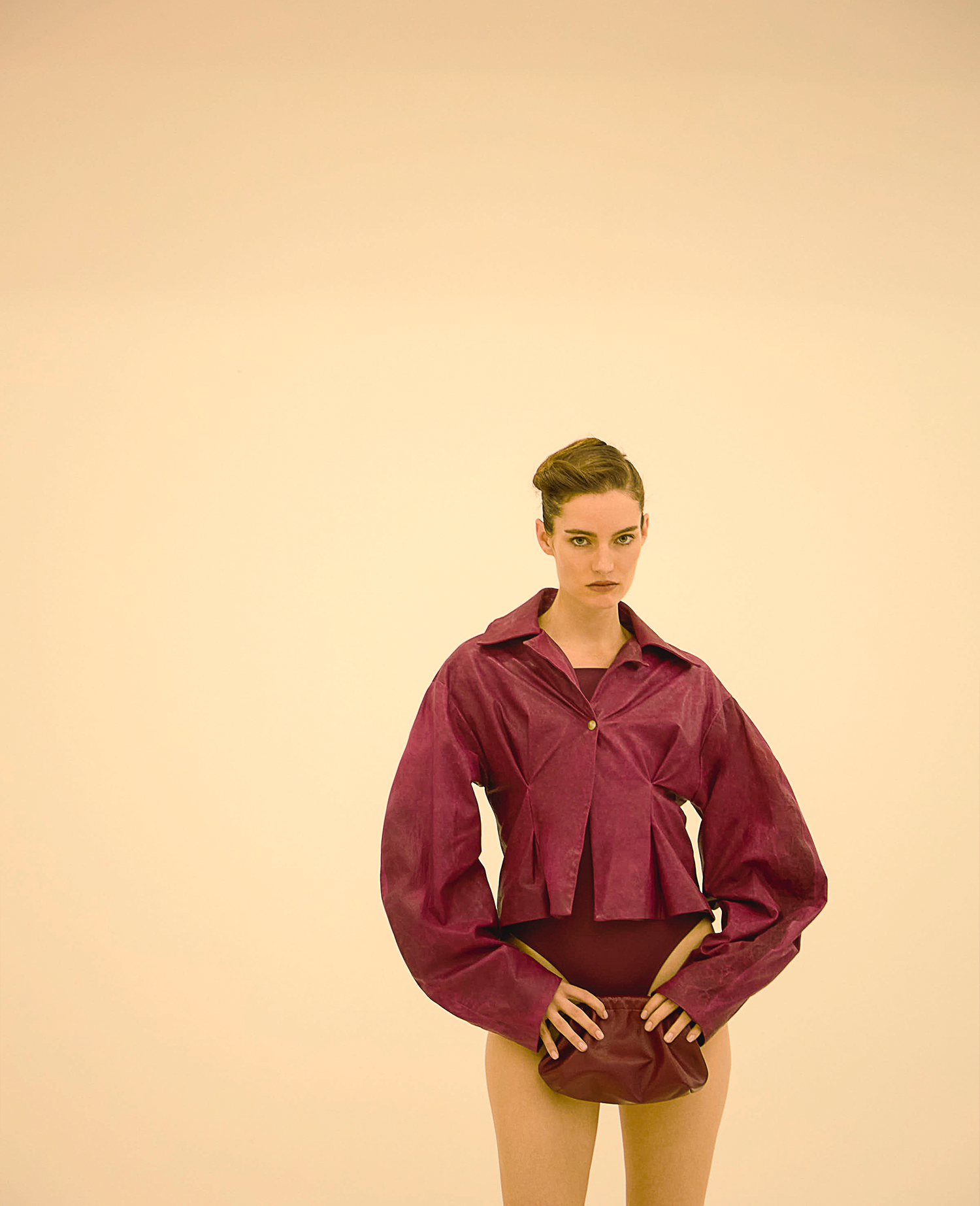 PRE-ORDER Bomber Tineo - Burgundy