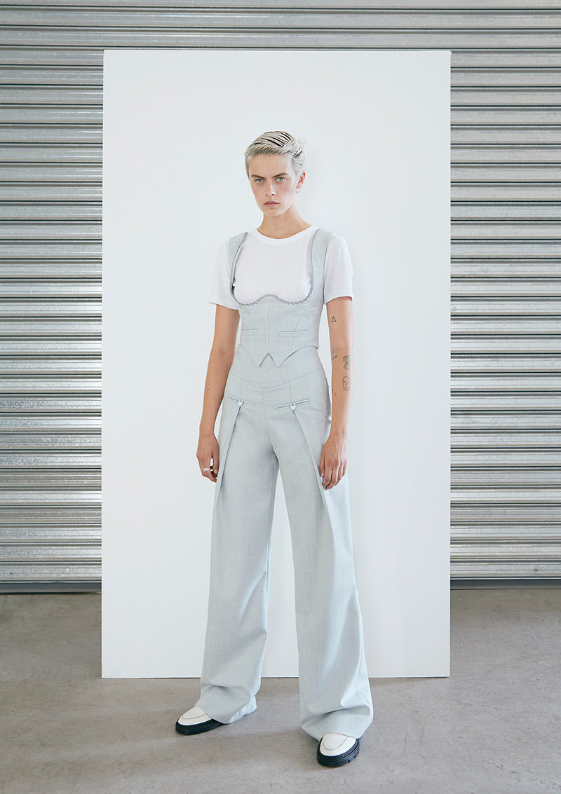 Paul Light Mint Trousers