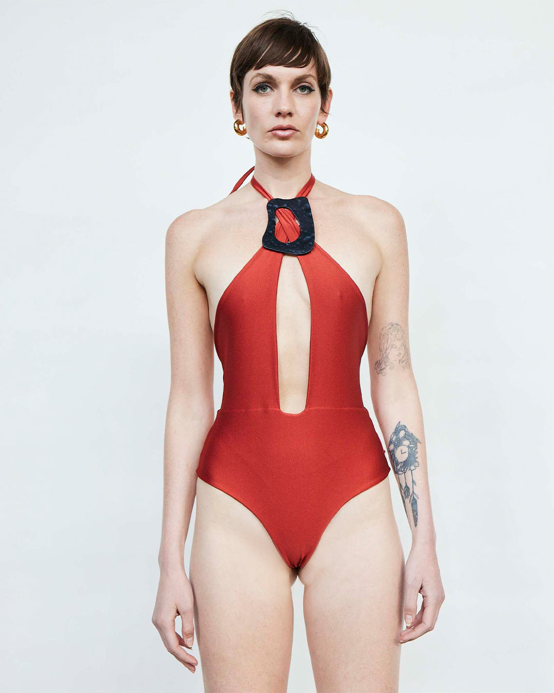 Yacuma Terracotta Bodysuit / Swimwear
