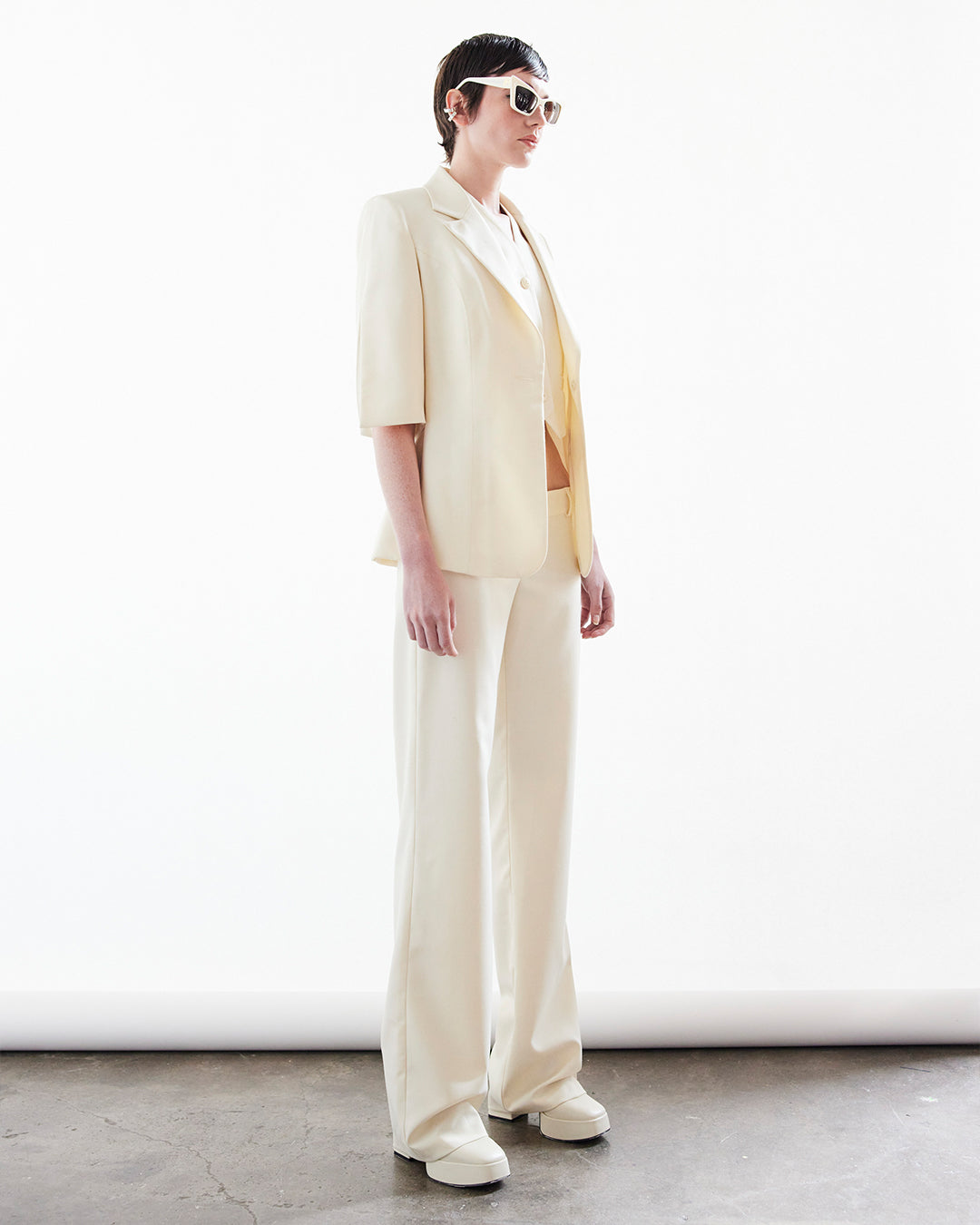 Guarico Bone White Trousers