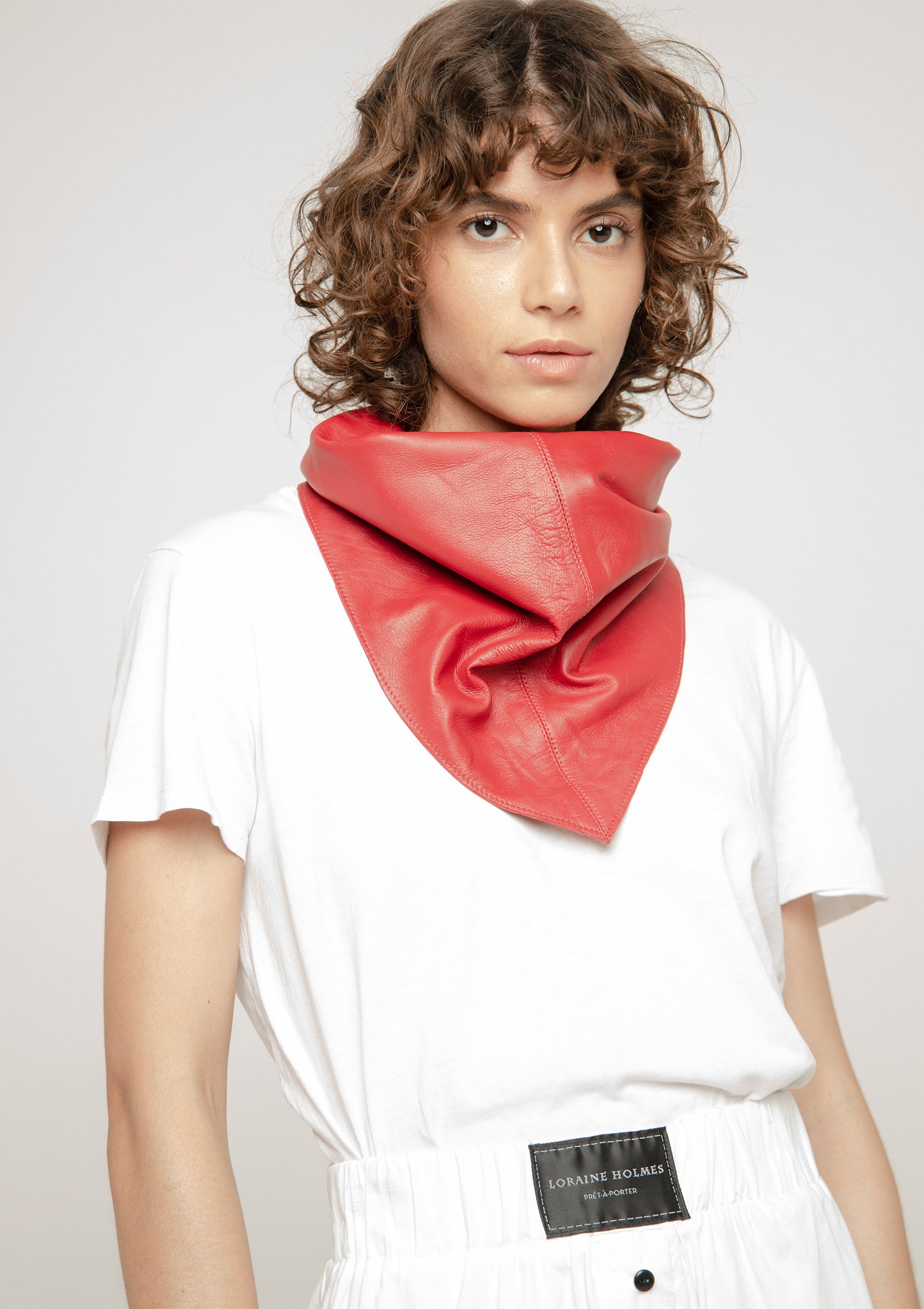 Valentino Red Mojito Scarf