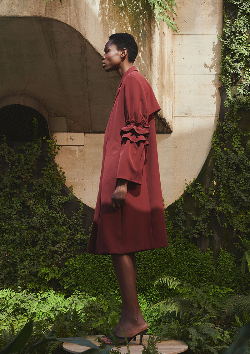 PANDORA Coat - Bordeaux