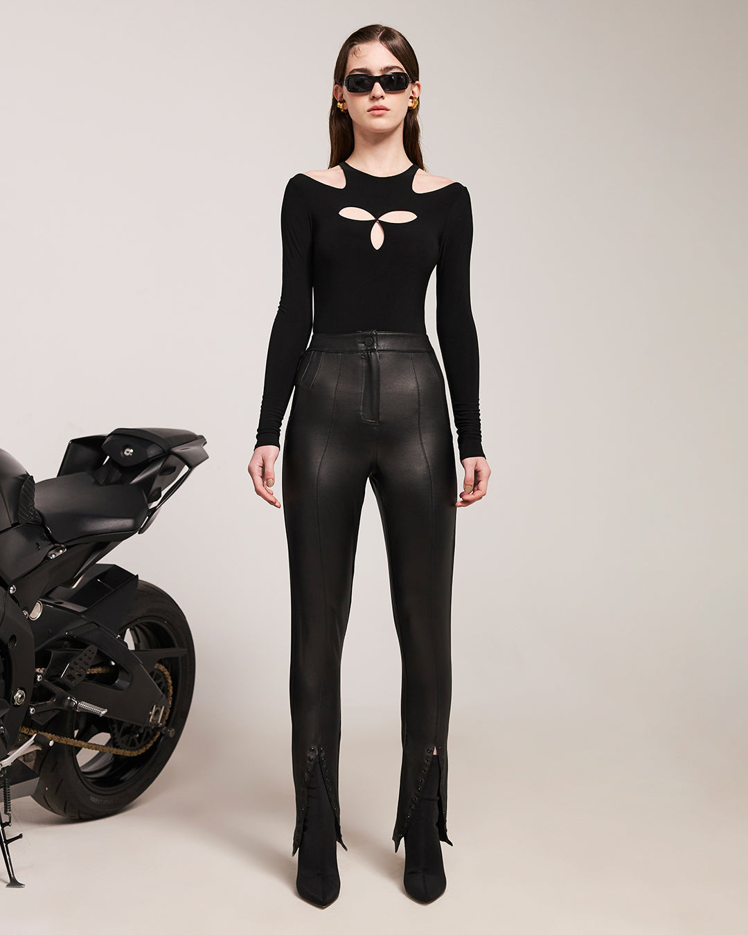 Notro Black Trousers