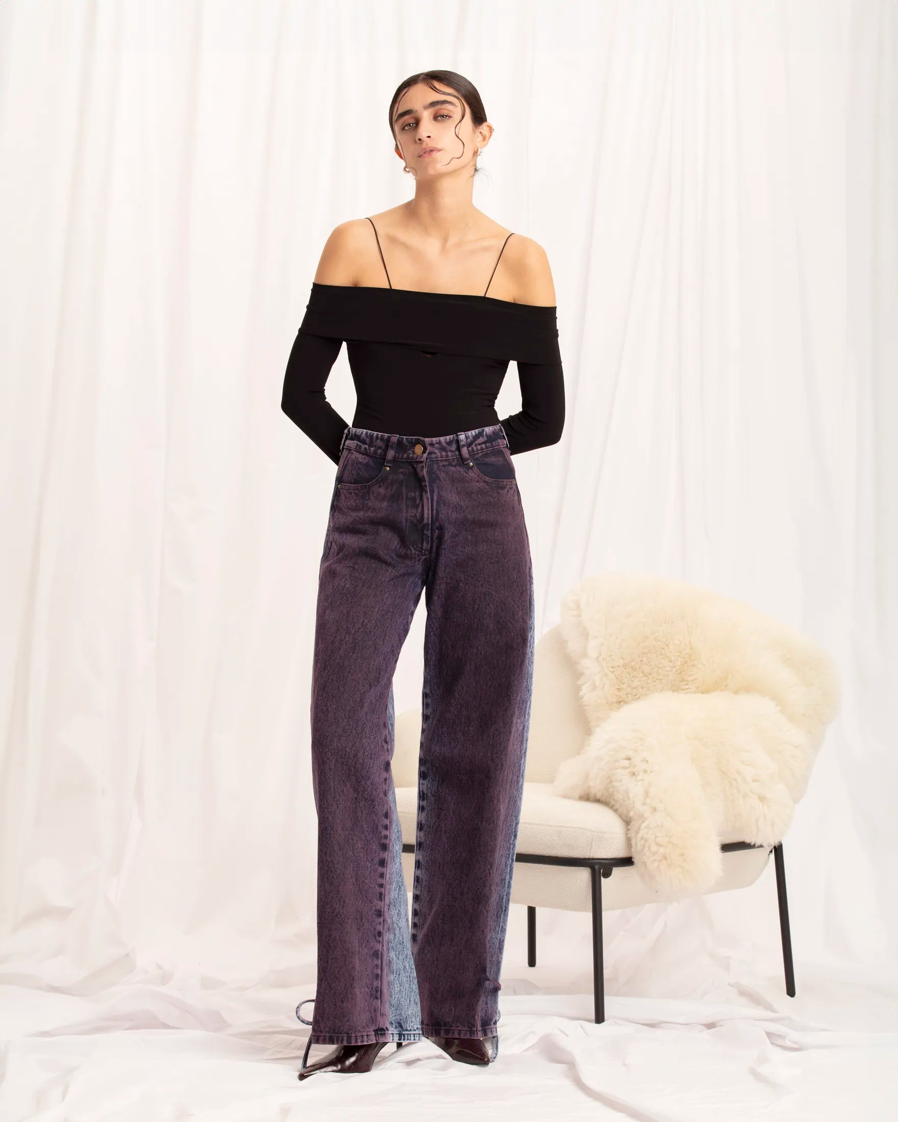 IMMEDIATE DELIVERY / Coppola Acid Purple Jeans