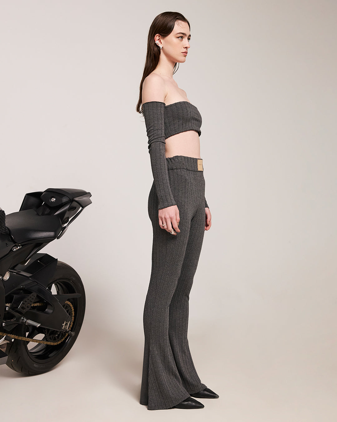 Raulí Grey Trousers