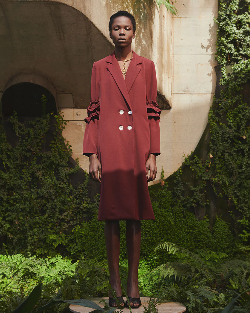 PANDORA Coat - Bordeaux